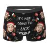Custom Boxers With Face Personalized Boxers For Men Custom Underwear For Boyfriend Customized Underwear Customized Gifts Style-20 Small view 1