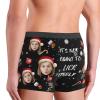 Custom Boxers With Face Personalized Boxers For Men Custom Underwear For Boyfriend Customized Underwear Customized Gifts Style-20 Small view 3