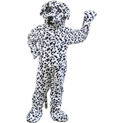 Dalmatian Dog Mascot Costume Adult Size for Men & Women with Built-in Fan Inside the Head