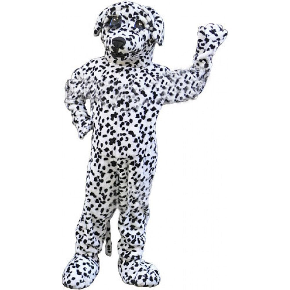 Dalmatian Dog Mascot Costume Adult Size for Men & Women with Built-in Fan Inside the Head