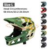 Lixada Adult Bike Helmet, Full Face Mountain Bike Helmet Lightweight Bicycle Helmet with Pads & Visor, Comfort Cycling Helmet Racing Downhill MTB Helmet for Men Women view 2