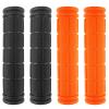 Kasteco 2 Pairs Bicycle Handle Bar Grips Mushroom Grips for BMX/Road Mountain Bikes (Black and Orange) view 1