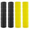 Kasteco 2 Pairs Bicycle Handle Bar Grips Mushroom Grips for BMX/Road Mountain Bikes (Black and Yellow) view 1