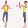 Ddewing 4 Colors Yoga Ring Dual Grip Yoga Pilates Ring 15.0 in Magic Circle with Dual Grip Resistance Circle for Thighs and Legs Fitness (Pink) view 2