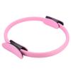 Ddewing 4 Colors Yoga Ring Dual Grip Yoga Pilates Ring 15.0 in Magic Circle with Dual Grip Resistance Circle for Thighs and Legs Fitness (Pink) view 3