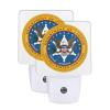 Qauirfe Us Marshals Service Night Light Set of 2 Home Decor view 1