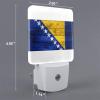 Qauirfe Bosnia and Herzegovina Flag Night Light Set of 2 Home Decor view 2