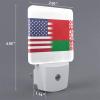 Qauirfe Us Belarus America Flag Night Light Set of 2 Home Decor view 2
