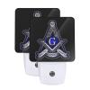 Qauirfe Faith Hope Charity Masonic Freemason Night Light Set of 2 Home Decor view 1