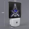 Qauirfe Faith Hope Charity Masonic Freemason Night Light Set of 2 Home Decor view 2