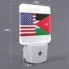 Qauirfe Jordan America Flag Oil Painted Night Light Set of 2 Home Decor view 2