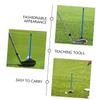 Toyvian Golf Alignment Training Stick Direction Tool for Correcting Golf Swing Compact for for Beginners and Practice Anytime view 3