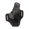 Tactical Scorpion Left Hand 2 Slot OWB Leather Holster: Fits Byrna SD LE XL W/WO Laser view 3