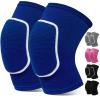 RYBTB Volleyball Knee Pads,Knee Pads for Women,Men,Kids,Girls,Knee Brace for Basketball Volleyball Football Dance Yoga Tennis Running Cycling Workout Climbing (Blue, Medium) view 1