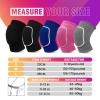 RYBTB Volleyball Knee Pads,Knee Pads for Women,Men,Kids,Girls,Knee Brace for Basketball Volleyball Football Dance Yoga Tennis Running Cycling Workout Climbing (Black, Medium) view 2