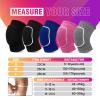 RYBTB Volleyball Knee Pads,Knee Pads for Women,Men,Kids,Girls,Knee Brace for Basketball Volleyball Football Dance Yoga Tennis Running Cycling Workout Climbing (Gray, Medium) view 2