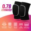 RYBTB Volleyball Knee Pads,Knee Pads for Women,Men,Kids,Girls,Knee Brace for Basketball Volleyball Football Dance Yoga Tennis Running Cycling Workout Climbing (Black White, Medium) view 3