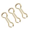 300PCS Carp Fishing Wire Eyes Sinker Steel Alloy Screw Leads MouldTackle Accessory, 2 Available, Suitable for Freshwater and Saltwater Fishing (S) view 4