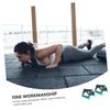 1 pair Push Up Bars Indoor Exercise Equipment Pushup Brackets Cushioned Grips Non Base Home Fitness Training Strength Workouts view 3