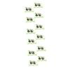 BESPORTBLE 30pcs Fishing Pole Bells Fishing Twin Bells Night Alert Clip Rod Clamp view 1