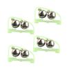 BESPORTBLE 30pcs Fishing Pole Bells Fishing Twin Bells Night Alert Clip Rod Clamp view 3