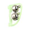 BESPORTBLE 30pcs Fishing Pole Bells Fishing Twin Bells Night Alert Clip Rod Clamp view 4