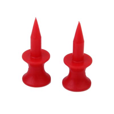 Milisten 30mm Golf Tees Set of 99 Double Deck Abs Plastic Tees Unbreakable Funny Design for Golf Lovers