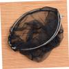 BESPORTBLE Stainless Steel Fishing Net Head Folding Nylon Dense Hole Design for Boat and River Fishing Fits Screw and view 2