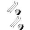 Milisten 6pcs Bike Tire Lever Steel Curved Tyre Lever Tire Wrench for Bike Repair Endurance Tool view 1