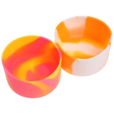 Milisten Travel Bottle Covers 2 Pack Silicone Boot for Water Bottle Anti-Skid Heat Resistant 30/40oz