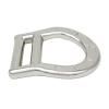 METOOLS D Ring Buckle Hardware for Seat Belt Accessories D Ring 6082 Aluminum Inner 45mm Width 78g Mountain Climbing Safety Belt Hardware Bent D Ring (Silver) view 3
