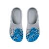 FOCO Men's NFL Colorblock Big Logo Clog, Detroit Lions, Medium view 2