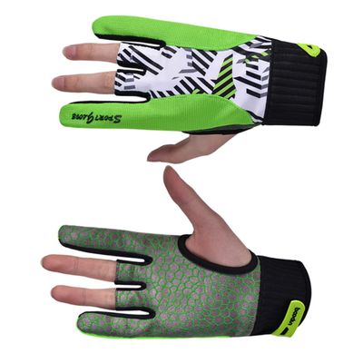 BESPORTBLE Elastic Professional Bowling Gloves Breathable Slip Sports Gloves Right Hand Thumb Sock Size l