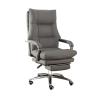 Executive Desk Chair Luxury Office Chair Ergonomic Reclining Computer Chair Home Comfort Lunch Break Sofa Chair Can Lift and Rotate Office Chair (Color : Gris) view 1