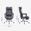 Executive Desk Chair Modern Simple Computer Chair Reclining Lunch Break Office Chair Comfortable Sedentary Ergonomic Office Chair Office Chair (Color : Gris) view 3