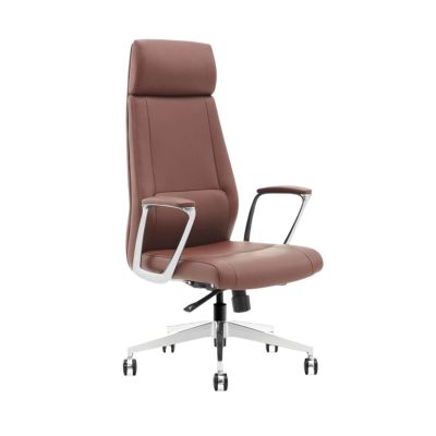 GLigeT Executive Desk Chair Luxury Modern Study Chair Fashion Office Furniture Office Chair Luxury Swivel Chair Office Liftable Chair Office Chair (Color : Brown)