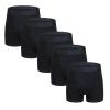 XIBANY 5PCS Men's Boxers Plus Size Cotton Boxer Briefs Breathable Panties Comfortable Pants Soft Shorts Men Underwear view 1