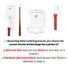 Better Display Cases Acrylic Small Mini Baseball Bat Vertical Wall Mount (A052-B) view 2