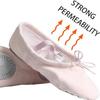 Nexete Women Ballet Dance Yoga Gymnastics Split-Sole Canvas Adult Shoes Slipper(Pink, Women 5) view 2