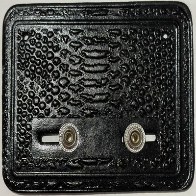 Wrestlers Belt Wall Mount Leather Wall Hanger Black