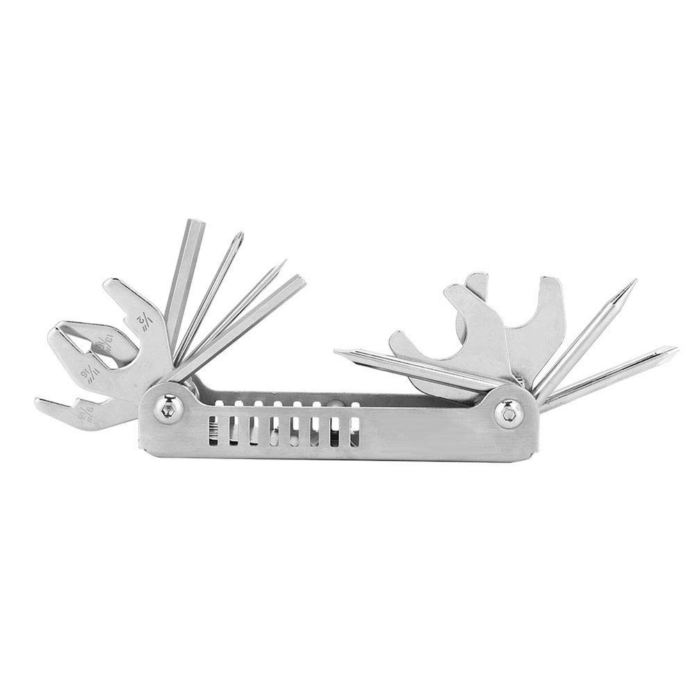 Airshi Diver Tool, Mini Compact Sturdy Durable 8 in 1 Scuba Tool for Underwater Scuba Diving