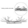 Airshi Diver Tool, Mini Compact Sturdy Durable 8 in 1 Scuba Tool for Underwater Scuba Diving view 4
