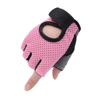 BRIGHTFUFU Half Finger Workout Gloves for Women Exercise Gloves Grip for Women (Size)