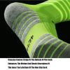 Fencing Socks High Long Sports Socks Sweat-Absorbing and Wear-Resistant for Epee Sabre Foil Fencer (Thickness : Green, Size : Medium(EU34-38)) view 4