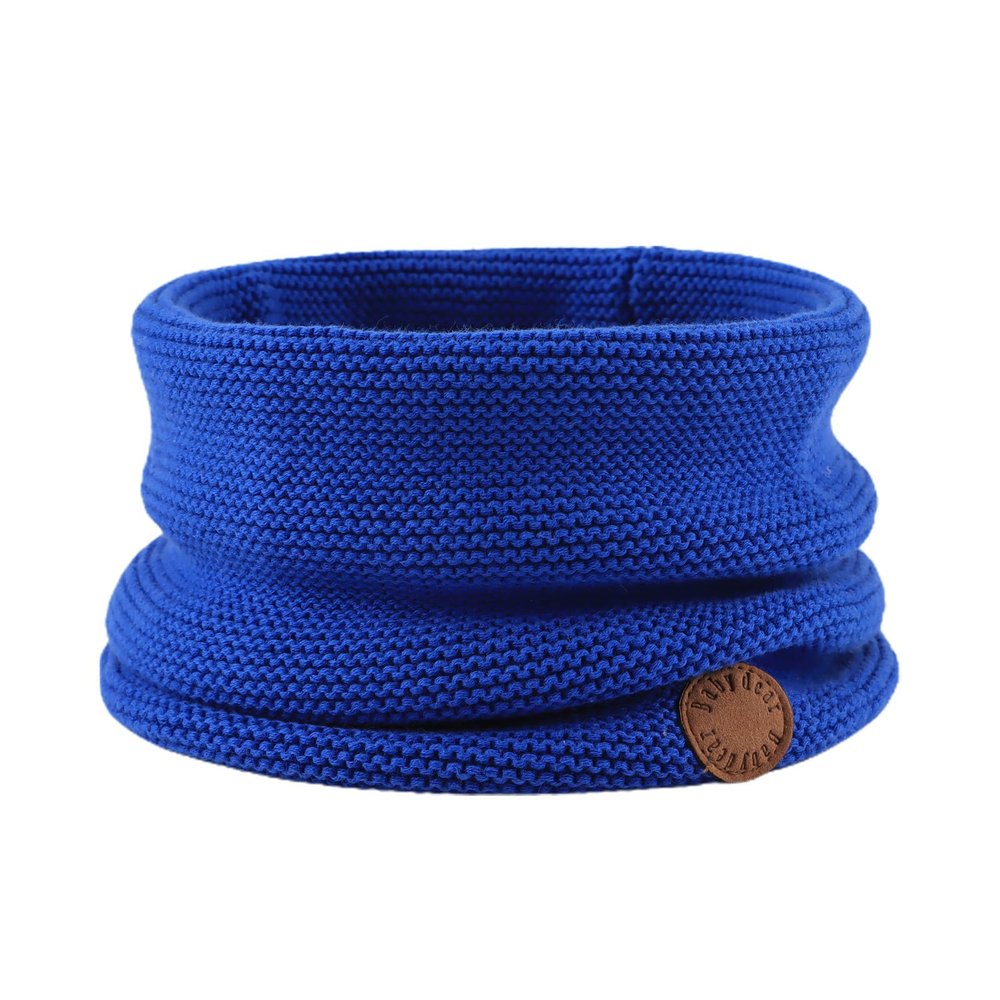 Bamery Winter Baby Boys Scarf Cotton Girls Neck Warmer Autumn Warm Knitted Scarves for Toddler Kids (Royal Blue)