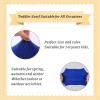 Bamery Winter Baby Boys Scarf Cotton Girls Neck Warmer Autumn Warm Knitted Scarves for Toddler Kids (Royal Blue) view 3