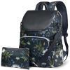 Fmeida Backpack for Women Work Backpack Purse College Bookbag Anti Theft Back Pack Waterproof Nylon Backpack Hummingbird view 1