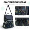 Fmeida Backpack for Women Work Backpack Purse College Bookbag Anti Theft Back Pack Waterproof Nylon Backpack Hummingbird view 4