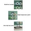 FEITJMMW Yoga Mat Storage Rack 5 Tier Free-Standing Foam Roller Yoga Mat Organizer Shelf for Yoga Mats in The Dance Studio view 3