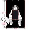 Supvision Batting Cage Backstop with Strike Zone Heavy Duty PVC Coated Oxford Fabric Vinyl Baseball Backstops with Catcher Softball Pitcher Training Equipment Aid 4 x 6 Ft 1680D view 2